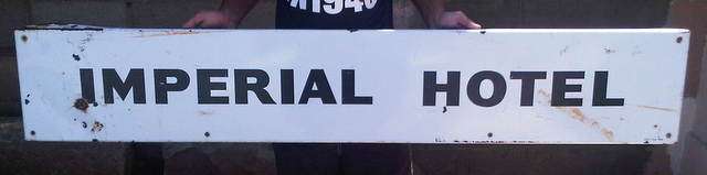IMPERIAL HOTEL SIGN