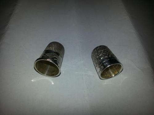 Silver thimbles