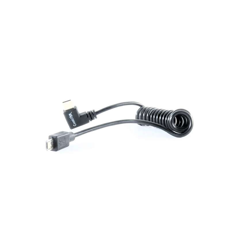 Micro USB to Type C Video Feed Cable for DJI Drones - 3pcs