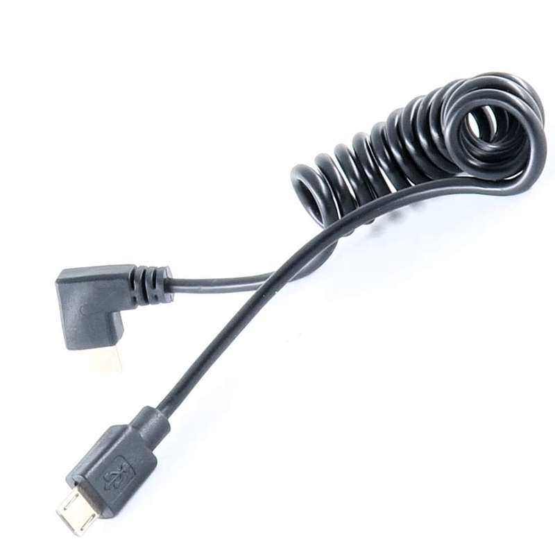 Micro USB to Type C Video Feed Cable for DJI Drones - 3pcs