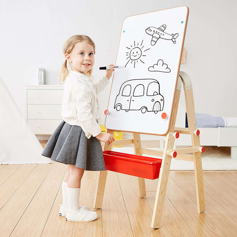 TopBright - 2 in 1 Convertible Easel & Table