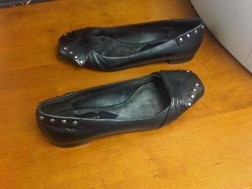Nine West Leather Flats Size 5.5M (Size 3.5)