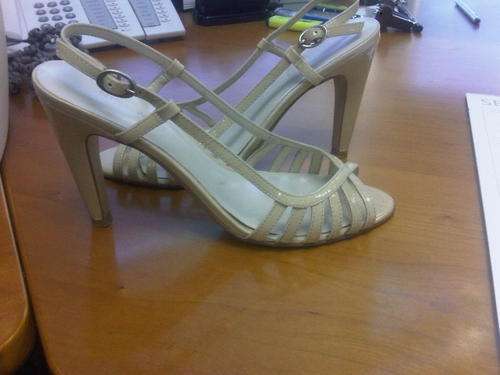Nine West Leather Sandal 5.5M (Size 3.5)