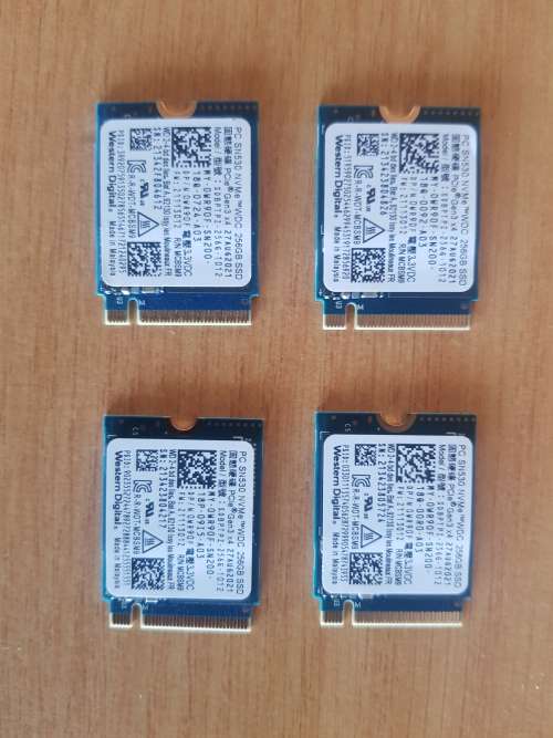 Western Digital 256GB 2230 M.2 NVMe PCIe Gen 3x4 ( SN530 )