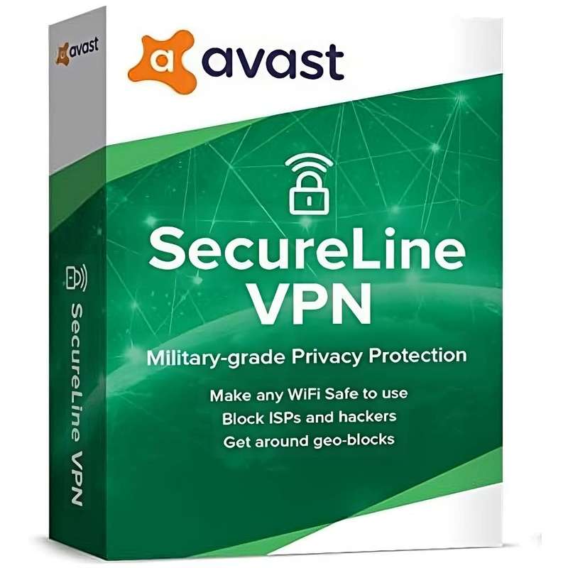 Avast SecureLine VPN 10 Devices 2 Year