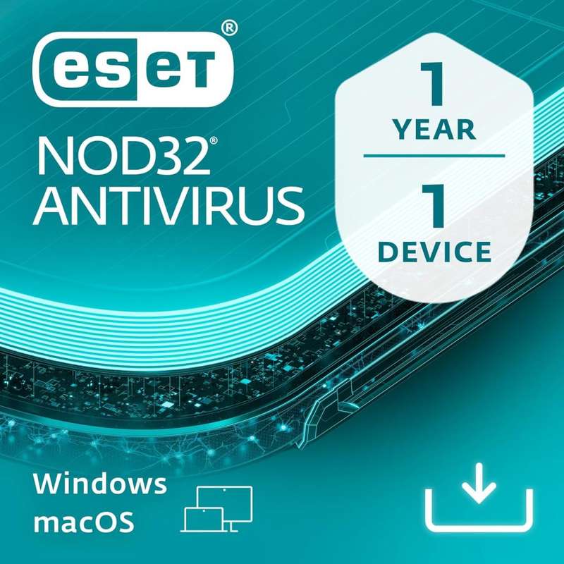 ESET Nod32 Antivirus 1 Year 1 Device