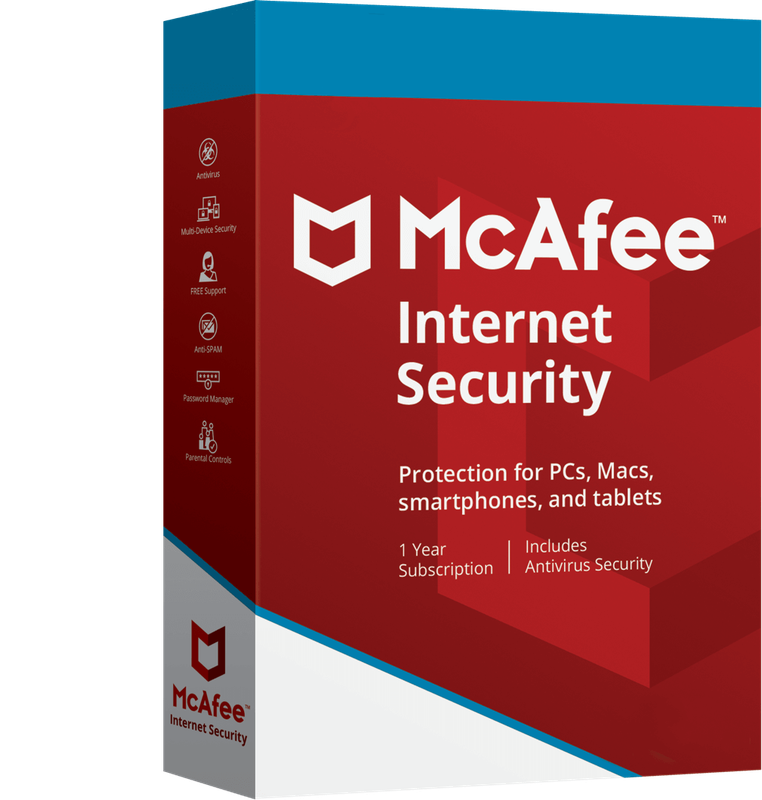 McAfee Internet Security 3 Years 1 Device