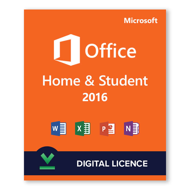 Microsoft  Office 2016 Home & Student