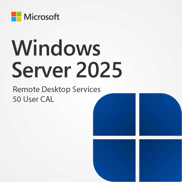 Windows Server 2025 RDS 50 User CAL