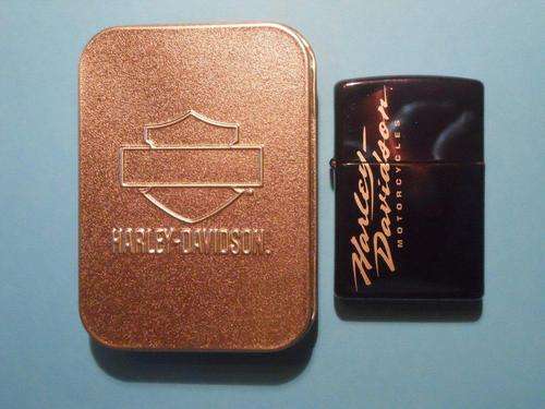 HARLEY DAVIDSON GENUINE ZIPPO LIGHTER - Hardly used
