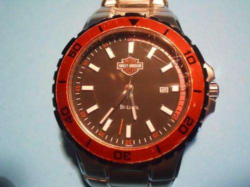 HARLEY DAVIDSON GENUINE BULOVA TIMEPIECE