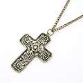 Bronze Cross Necklace