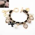 Black and Gold Coloured Bracelet