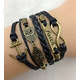 Infinity Bracelet faith Anchor Owl