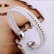 **Discounted Shipping**925 silver filled Bracelet bangle
