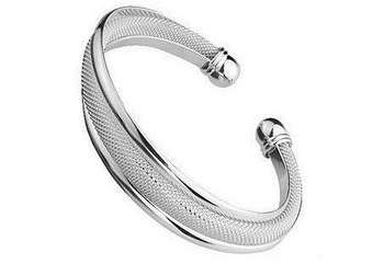 **Discounted Shipping** 925 silver filled bracelet bangle