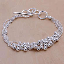 **Discounted Shipping** 925 silver filled delicate beads Bracelet