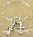*in stock* 925 silver filled Cross Bracelet