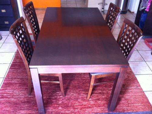 Table and chairs