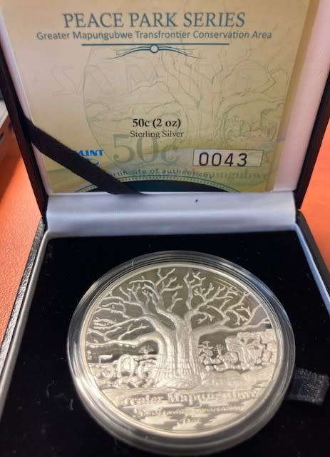 2012 Peace Park 2 Oz Silver 50c