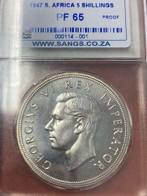 Crown Set 1947 - 1950 Magnificent 4 Coin 80% Crowns