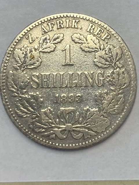 1893 Zar One Shilling