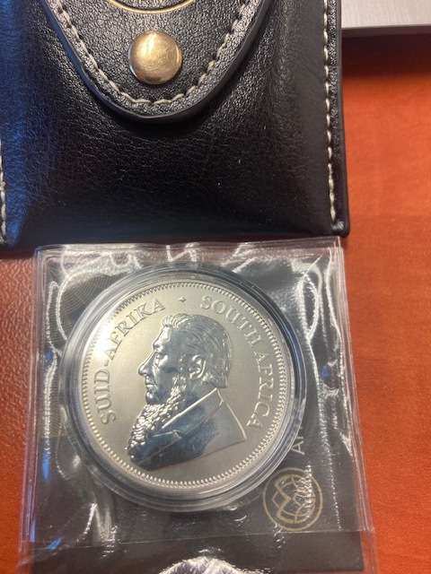 2017 Silver Kruger Rand with Certificate