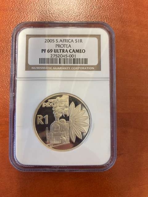 2001 Silver Protea PF 69 Tourism