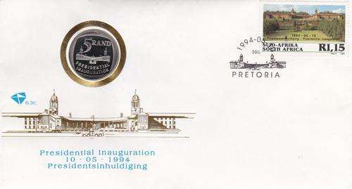 1994 R5 Presidential Inauguration Coin - FDC 6.3c