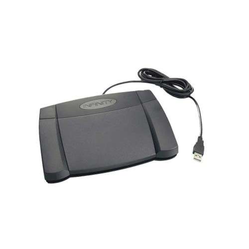 Infinity USB Foot Pedal for Computer Transcription - In Stock
