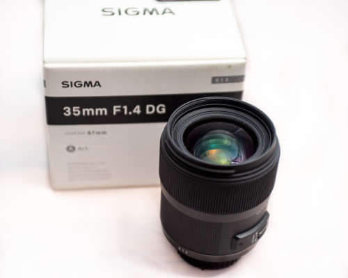Sigma 35mm f/1.4 DG HSM - ART Series Lens for Nikon