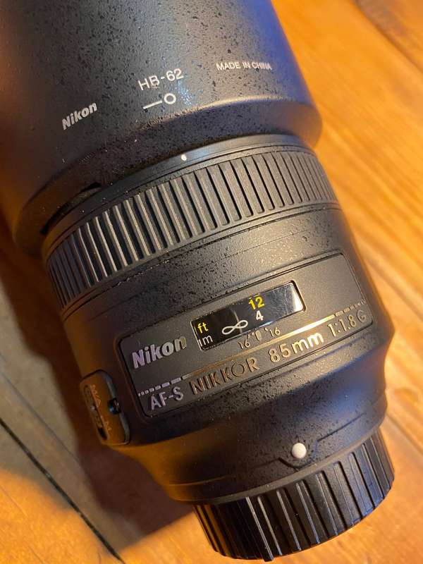 Nikon AF-S NIKKOR 85mm F1.8G Lens - R3995