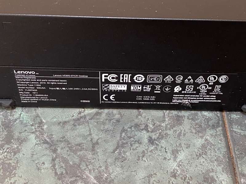 Lenovo V530S i5 Gen9, 8GB DDR4, 480GB SSD, Win 10, Office 2016