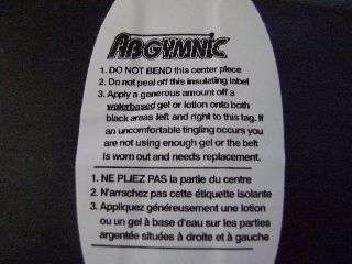 aqua water base based gel fitness label do not bend sticker cover electric electrical
