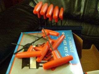 10 Piece T-Handle Hex Key Set