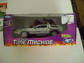 Welly - Delorean Time Machine Back to Future 1 - Mint in Box