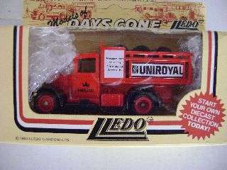 Lledo Days Gone 1936 Ford Stake Truck - "UniRoyal"