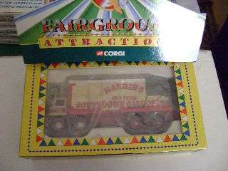 Corgi - Fairground Attractions - Foden S21 8 Wheel Platform & Cold Cast Box - 'Harris'