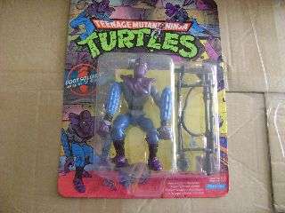 Playmates - Teenage Mutant Ninja Turtles - vintage(1988) card - Foot Soldier