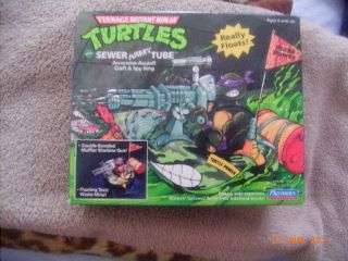 Playmates - Teenage Mutant Ninja Turtles - vintage(1988) box - Sewer Army Tube