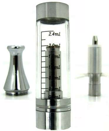 Ecigarette Ego CV2 Atomiser Stainless Steel - TOP QUALITY!