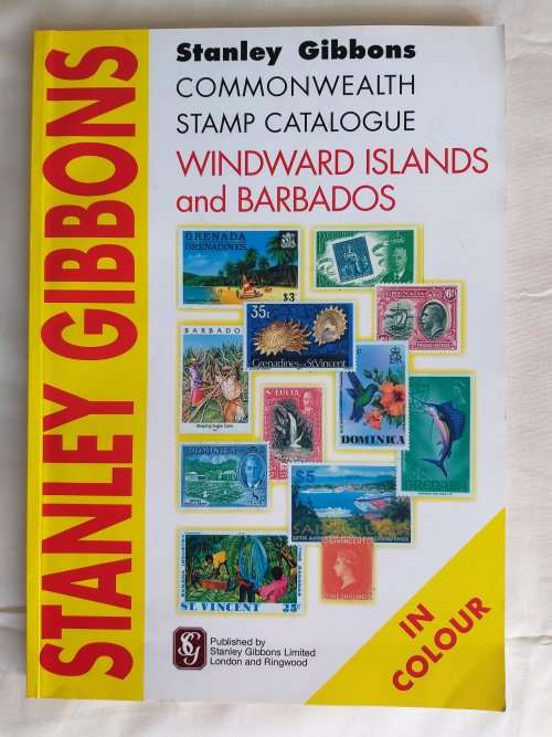 Stanley Gibbons commonwealth stamp cataloque Windward Islands & Barbados