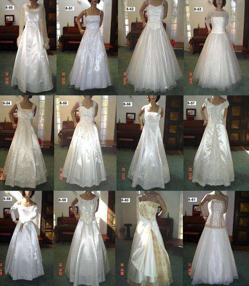 12 WEDDING DRESSES - WHOLESALE LOT