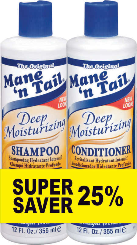 SUPER SAVE 25%   Deep Moisturizing Shampoo 355ml & Conditioner 355ml + FREE Shipping