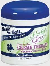 The Original Mane 'n Tail 'Herbal-Gro' Hair System - Leave in Creme Therapy 162ml