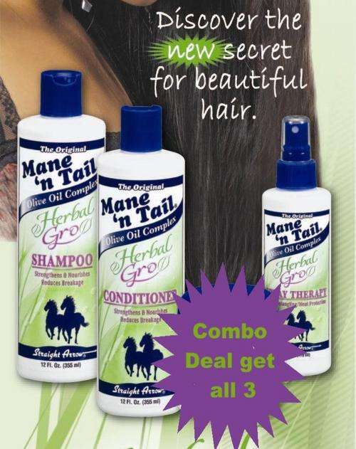 Mane 'n Tail Herbal Grow Combo Pack