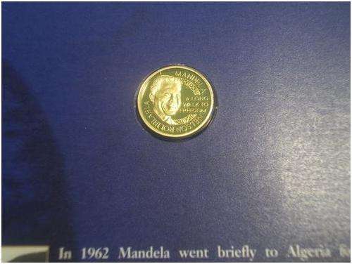 Mandela 1/10oz Gold Coin - Mint of Norway