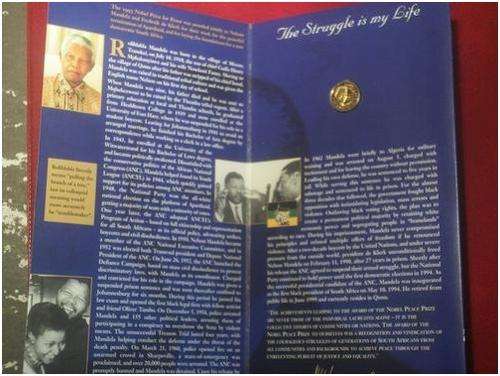 Mandela 1/10oz Gold Coin - Mint of Norway