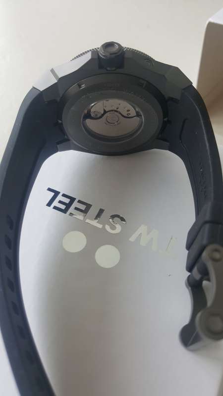 TW Steel CEO 5001 Black Steel 48mm Rare Automatic Power Reserve. Save more than 50%