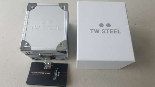 TW Steel CEO 5001 Black Steel 48mm Rare Automatic Power Reserve. Save more than 50%